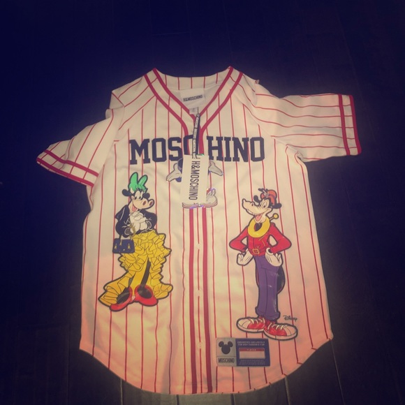 h&m moschino baseball dress